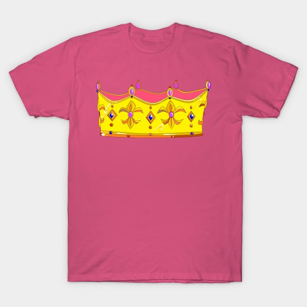 A Princess Crown T-Shirt by YudyisJudy